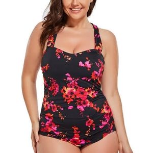 Poppies One Piece Swimsuit